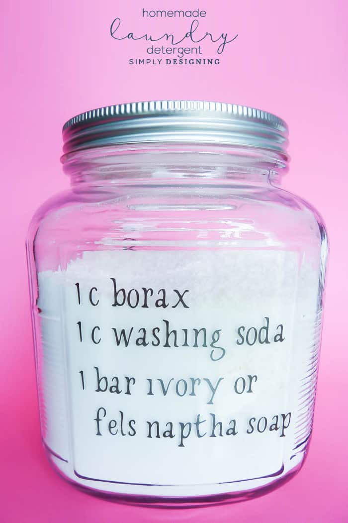 DIY Sandalwood Laundry Detergent 