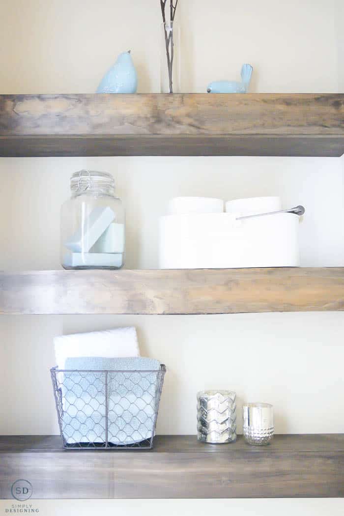 floating shelves diy