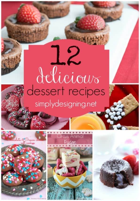 dessert recipes | 12 Delicious Dessert Recipes | 24 | Spring Printables