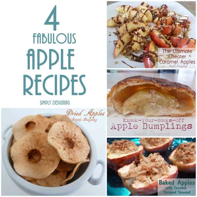 4 fabulous apple recipes1 Four Fabulous Apple Ideas plus a Video 4