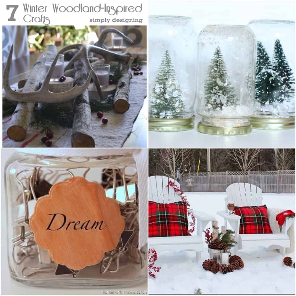 7+Winter+Woodland+Inspired+Crafts1 | 7 Winter Woodland-Inspired Crafts | 8 | Free Winter Print