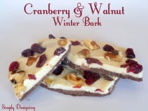 CranberryampWalnut Winter Bark 01a1 Cranberry and Walnut Winter Bark + Homemade Holiday Treat Blogger Event 5