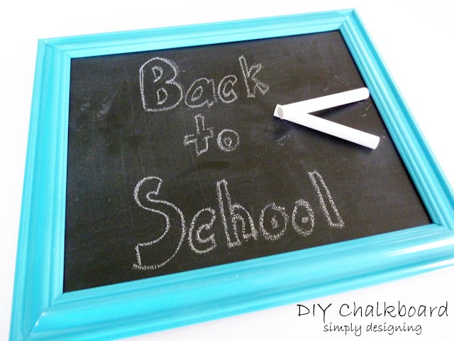 DIY Chalkboard teacher gift 11 | Mini-Chalkboard Gift {Teacher Appreciation Gift} | 19 | school supply cake