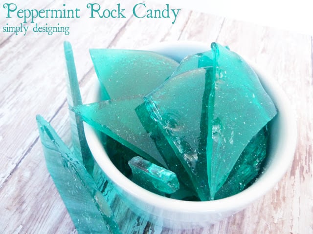 Disney+FROZEN+Inspired+Ice+Candy1 | How to Make Rock Candy: Disney FROZEN Ice Inspired | 31 | Metal Shelves