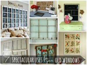 FINAL+Window+Collage1 7 Spectacular Uses For Old Windows 8 Installing Bathroom Mirror Frames
