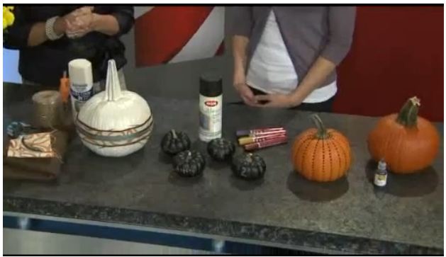 Decorating with Pumpkins: perfect for Thanksgiving table decorations 26 Last Minute Christmas Crafts