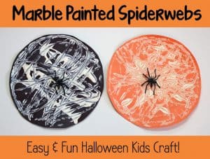 Halloween+Kids+Craft+Marble+Painted+Spiderwebs1 Halloween Kids Craft: Marble Painted Spiderwebs 6