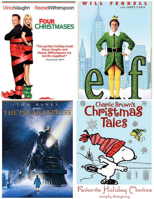 Holiday Movies SimplyDesigning1 | Favorite Holiday Movies #followitfindit | 5 |
