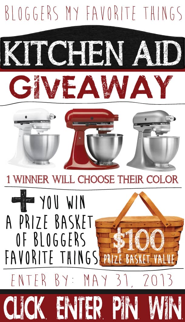 Kitchen Aid Giveaway Ad21 | KitchenAid + Our Favorite Things GIVEAWAY | 33 | Gift Ideas for Grandparents