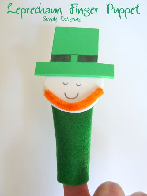 Leprechaun Finger Puppet 07a1 | Leprechaun Finger Puppets | 39 |