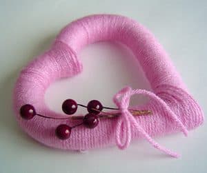 Pink+Yarn1 More Heart Decor 4