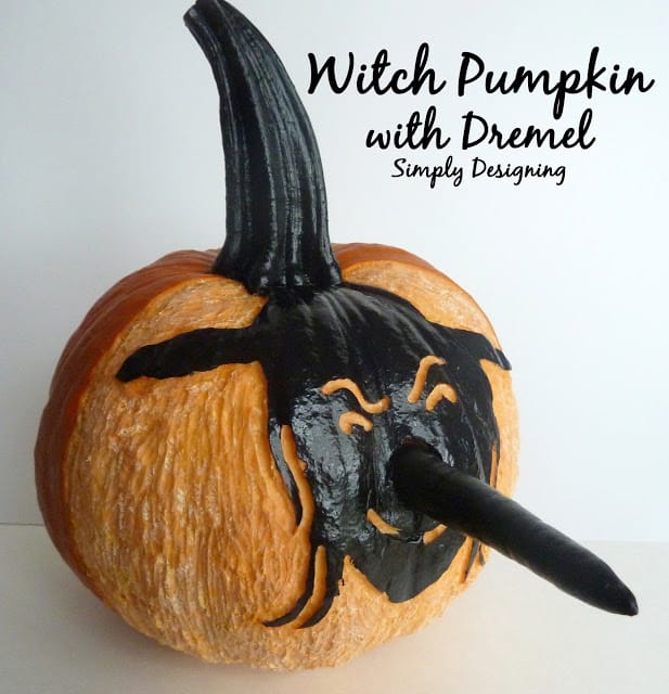 Pumpkin Carving Witch Dremel 06a1 | Witch Pumpkin using a Dremel | 31 |