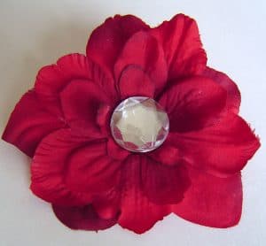 Red+Flower+011 Flower Hairbow Tutorial - Holiday Edition 4