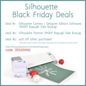 Silhouette Black Friday Promotions1 Silhouette Black Friday Deals + Winter Wonderland Project + Simply Link Party 9