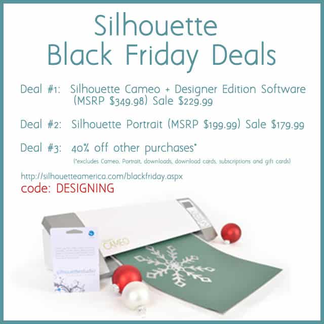Silhouette Black Friday Promotions1 | Silhouette Black Friday Deals + Winter Wonderland Project + Simply Link Party | 18 |