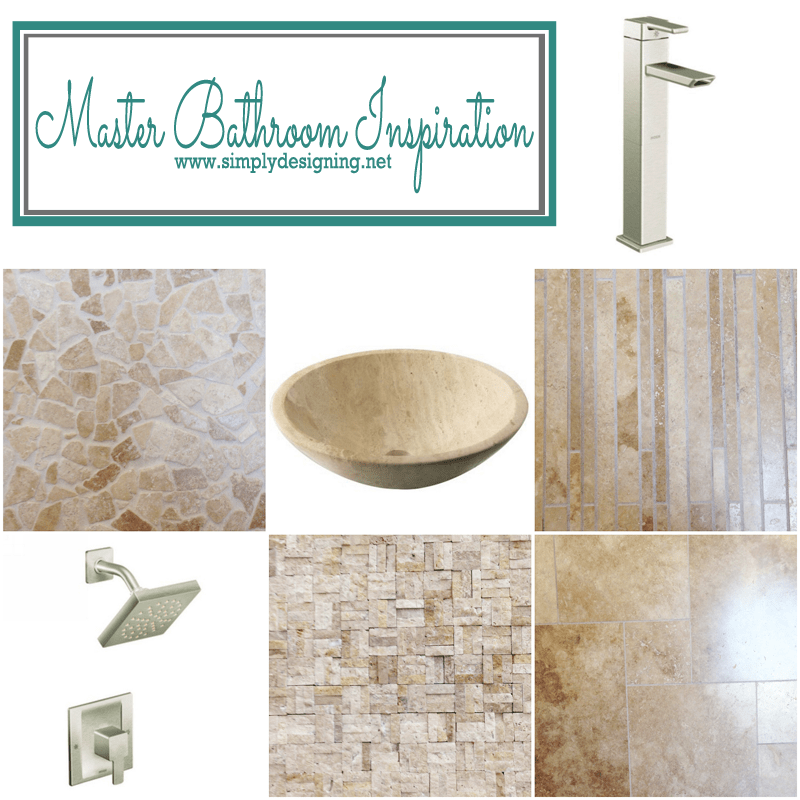 Simply+Designing+Master+Bathroom+Inspiration1 | From Builder Blah to Fab: a tale of a master bathroom transformation: Part 1 {Inspiration} | 10 | Install New Tile Counter Tops