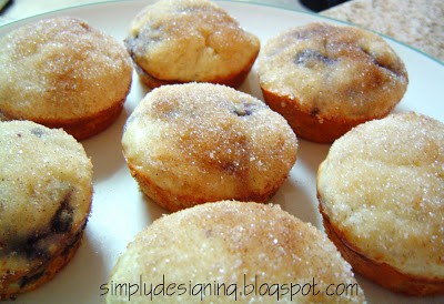 blueberry+muffins1 Blueberry Sour Cream Muffins 9