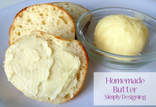 butter+01a1 | Homemade Butter using a Jar {Boredom Buster} | 8 | Homemade Laundry Detergent
