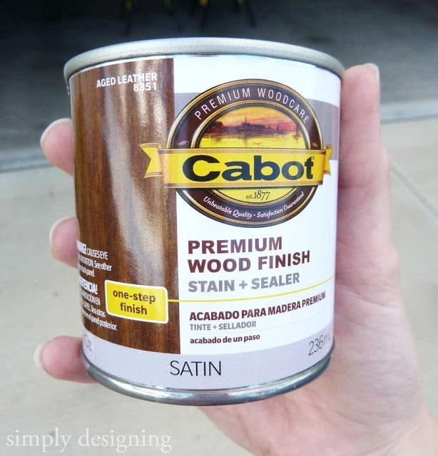 cabot stain1 | New Cabot Wood Finish Product + Fall Pumpkin Decor Board | 10 |