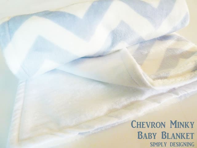 chevron+minky+baby+blanket+011 Chevron Minky Baby Blanket 33 Apple Mason Jar