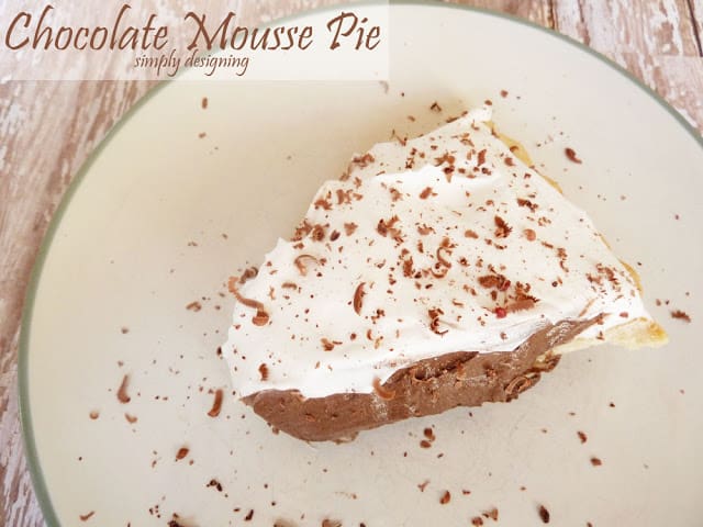 chocolate+mousse+pie+031 Dark Chocolate Truffle Mousse Pie #HolidayHelper #recipe #spon 4 key lime pie pop