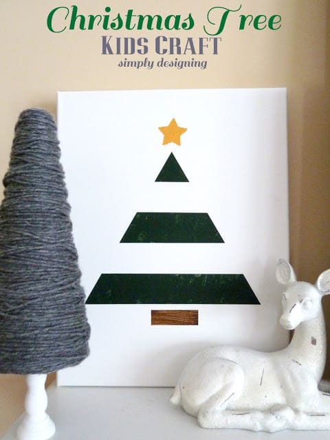 christmas+tree+kids+craft1 | Painted Holiday Tree {Kid Craft} #texturedsurface | 5 |
