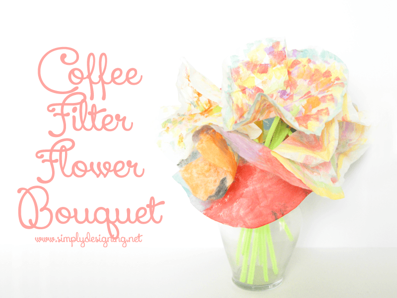 coffee+filter+flower+bouquet+DSC04294+SD1 | Coffee Filter Flower Bouquet | 2 | Colored Pencil Drink Coaster