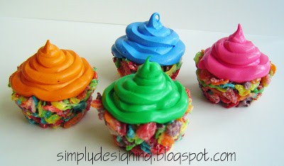 cupcakes1 Fruity Pebbles Cupcakes 11
