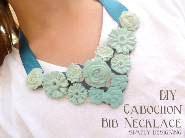 diy+cabochon+bib+necklace1 | DIY Ombre Cabochon Bib Necklace #ModMelts #spon | 3 | Valentines Bracelet Kit