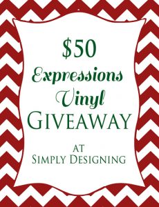 expressions+vinyl+giveaway1 $50 Expressions Vinyl Giveaway 9
