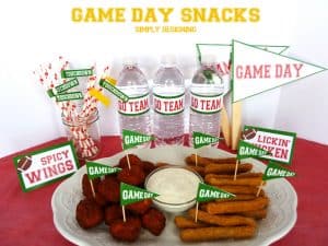 game+day+snacks1 #ad Game Day Snacks and {FREE} Printables #cbias 53