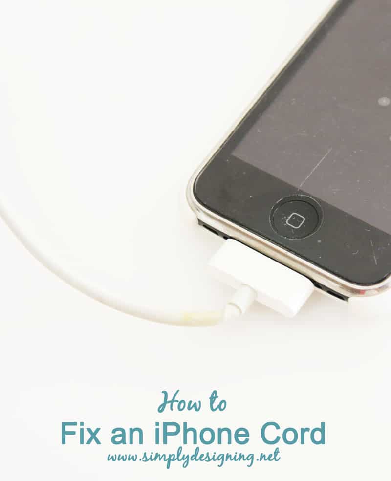 iphone+and+bending+cord1 | How to Fix an iPhone Cord #sugrumoms #ad | 24 |