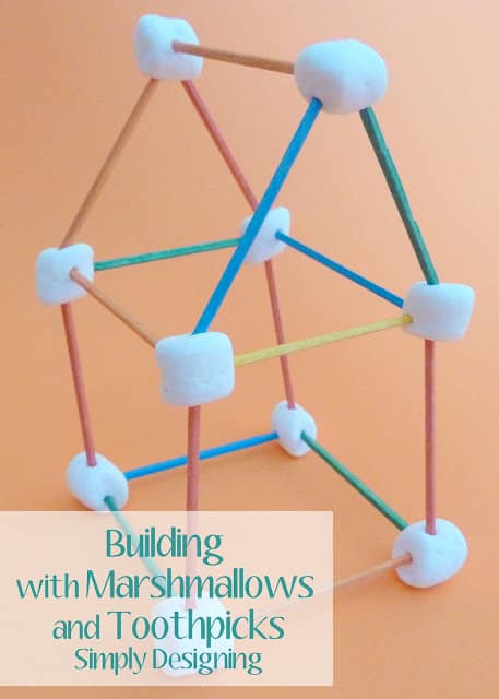 marshmallows01a1 | Building with Marshmallows and Toothpicks {Boredom Buster} | 39 | sensory sand