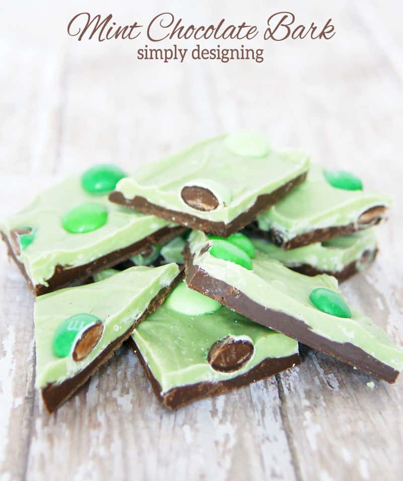 mint+chocolate+bark+11 Mint Chocolate Bark + a St. Patrick's Day Target Giveaway 2