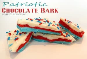 patriotic chocolate bark1 Patriotic Chocolate Bark 12