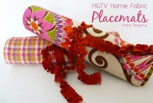 placemats 07a1 HGTV Home Decor Fabric Placemats 10