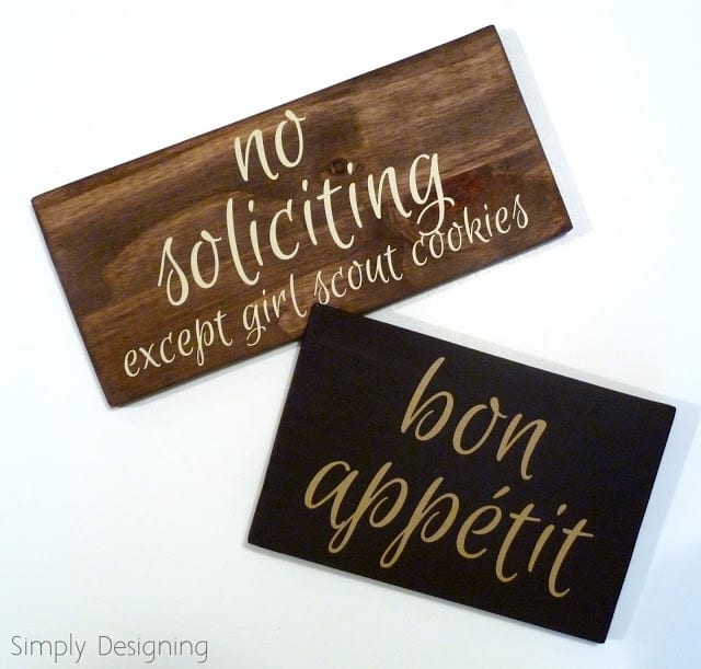 signs+021 | Bon Appetit and No Soliciting Signs | 8 |