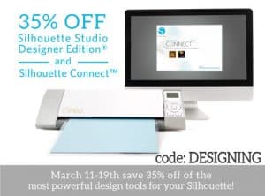 silhouette promotion march1 Silhouette Designer Edition Software + Silhouette Connect Sale 4