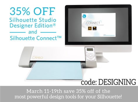 silhouette promotion march1 Silhouette Designer Edition Software + Silhouette Connect Sale 27