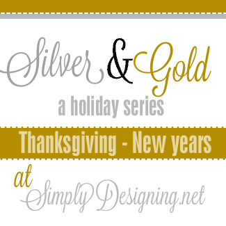 silver+and+gold1 | Simple Silver Metal Garland {Silver and Gold Holiday Series} | 7 |