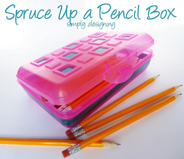 | Spruce Up a Plain Pencil Box with Vinyl | 17 | school supply cake