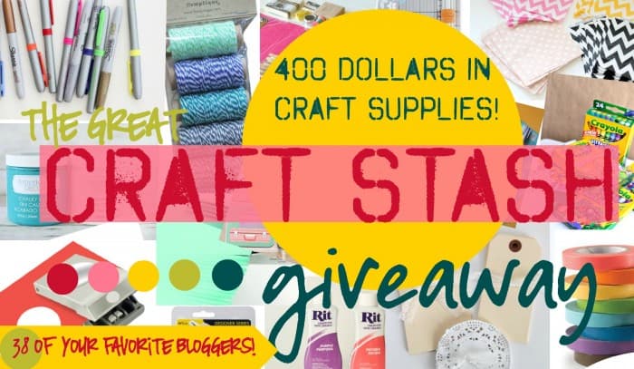 the great craft stash giveaway 1 | The Great Craft Stash Giveaway {over $400 in supplies} | 12 | Gift Ideas for Grandparents