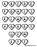 valentine alphabet all at coloring pages book for kids boys tb1 Hodge Podge of Valentine’s Day Ideas 28