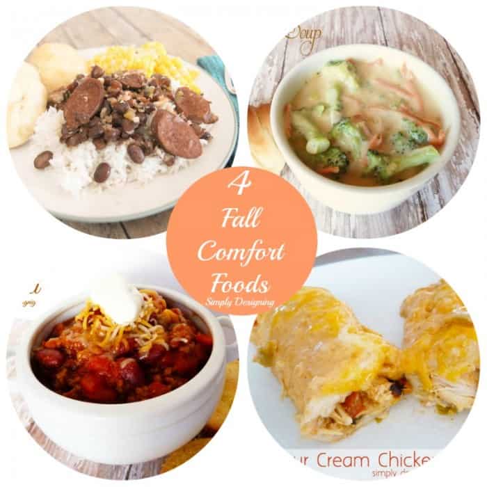 4 Fall Comfort Foods