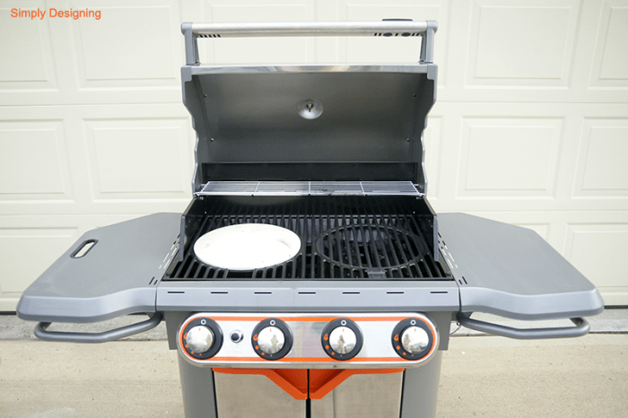 Grill with Pizza Insert