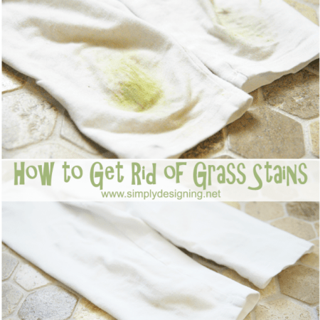 How to Get Rid of Grass Stains #cleaning