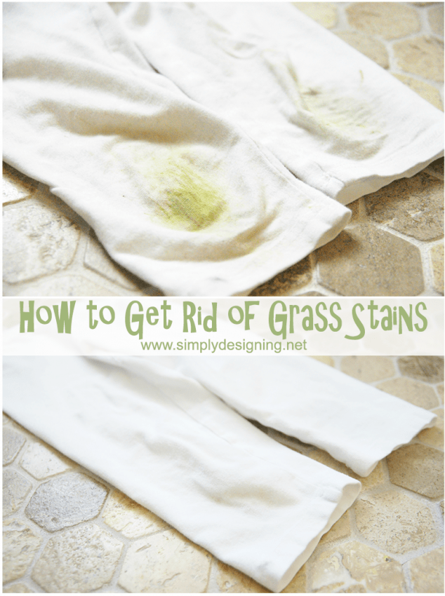 How to Get Rid of Grass Stains