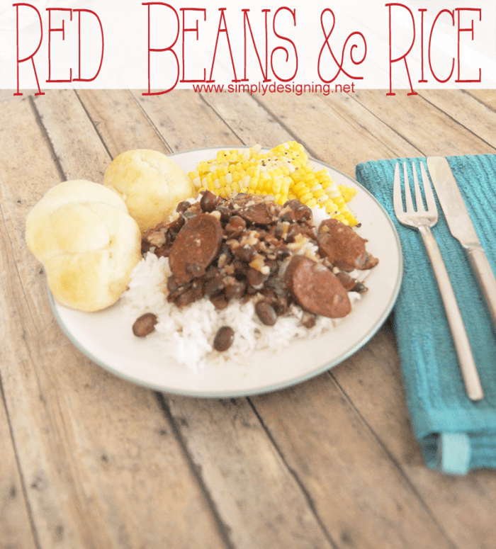 Sausage Beans and Rice