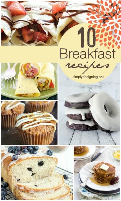 breakfast recipes | 10 Breakfast Recipes | 31 | Spring Printables