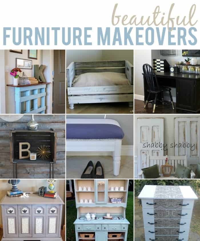 furniture makeovers | Beautiful Furniture Makeovers | 23 | Spring Printables